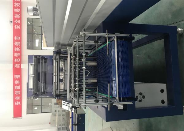 Automatic Tray Heat Shrinkage Film Shrink Wrap Machine With High Speed