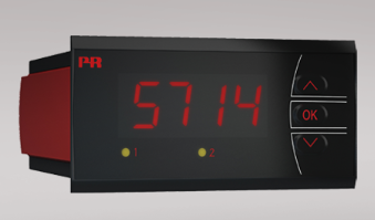 PR 5715 Digital Panel Meter Panel Mount 4 Relays Analog Output Programmable LED Indicator
