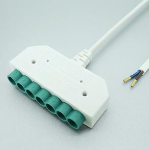 Путь раздатчика 6 соединителя СИД Nylon66 24V 10A IP54