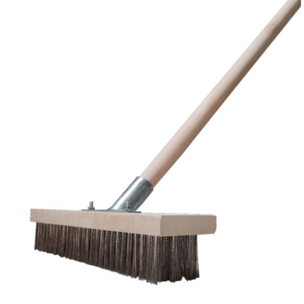 жесткая щетка нержавеющей стали ручки 4cm длинная для очищая мха палубы корабля и масла и на открытом воздухе двора