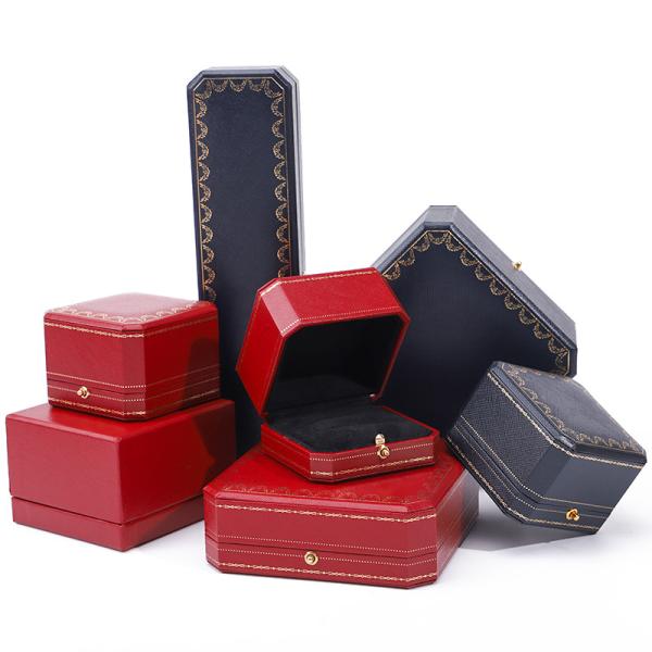 Rectangle 12*12*4,5 cm Boîte d'emballage de bijoux personnalisée pour bracelet boucles d'oreilles Collier
