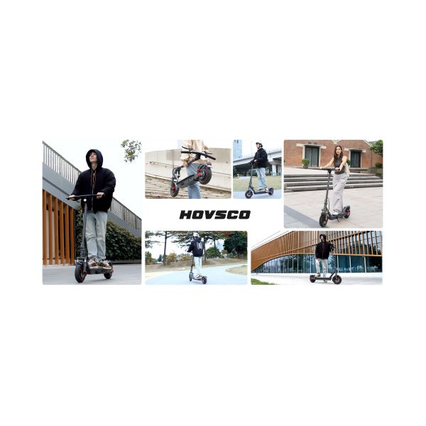 Ultimate Convenience 10'' Foldable Electric Scooter with 630W Front Rear Disc Brake 36V 10.4AH Integrated Battery for Commuting