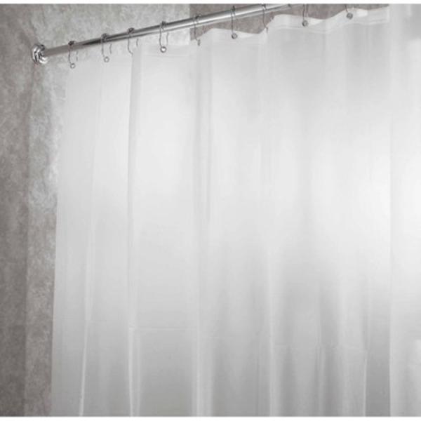 Odorless Clear Plastic Shower Curtain Machine Washable With Highly Compatible Design