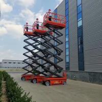 ascenseur aérien électrique des ciseaux 450KG de 8M, OIN autopropulsée de la CE de plate-forme de travail