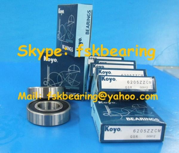 KOYO Single Row Radial Ball Bearings Waterproof with Rubber Seals 6305-2RS