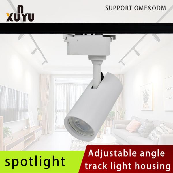 CCT Gu10 Track Light Fixtures 3000K 4000K 6000K Track Lighting Housing