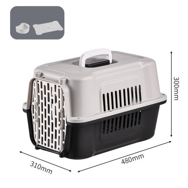 Comfortable Cat Outing Travel Box Metal Frame and Breathable Comfort for Adventures