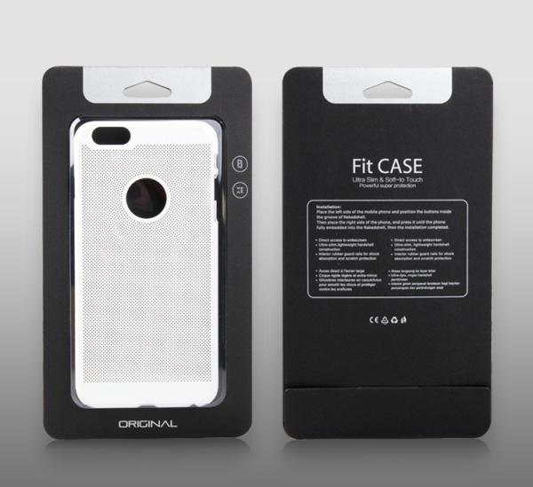 PVC Kraft paper phone case packaging retail package boxes for mobile phone cover packaging
