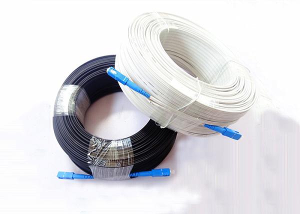 2Core optical fiber drop cable 10m 20m 30m 100m Gjyxfch flat drop fiber cable