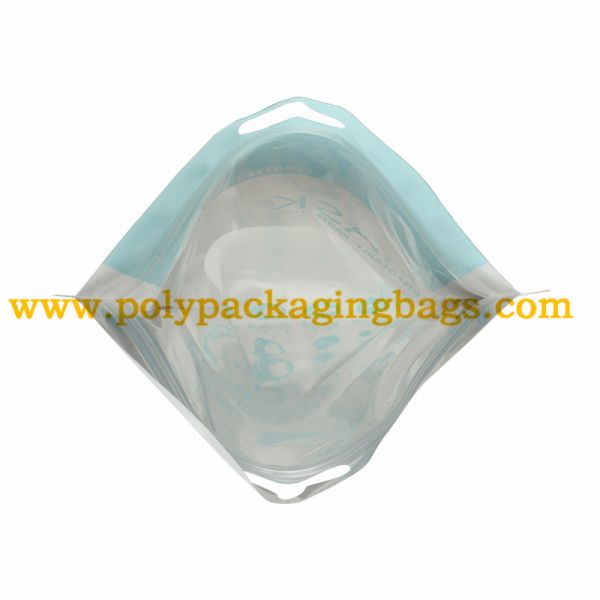 Matte Surface Self - Sealing Ziplock Packaging Poly Bags