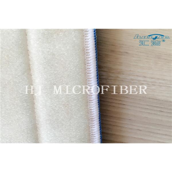 Red And Blue Stripe Yarn Dyed Microfiber Twisted Fabric Mop Heads Mop Replacement Pads For Home Cleaning