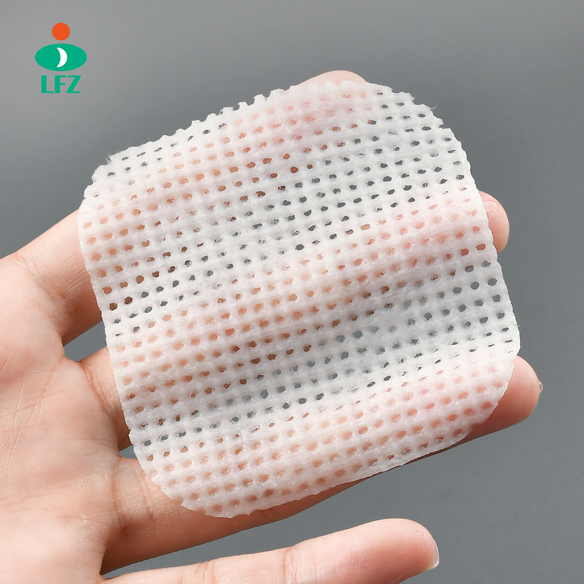 Factory Direct Sale Personal Care Rhombus Weave Toner Pad Single Layer Wet Compress Clean Face Viscose Material Facial