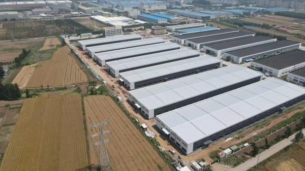 Metal shed logistics warehouse storage with over 70 years lifetime for sale
