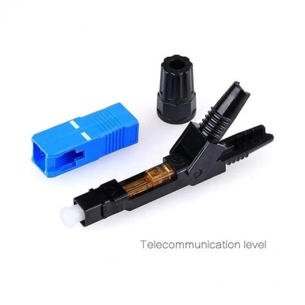 Pre Embedded 3.0mm Fiber Optic Connectors