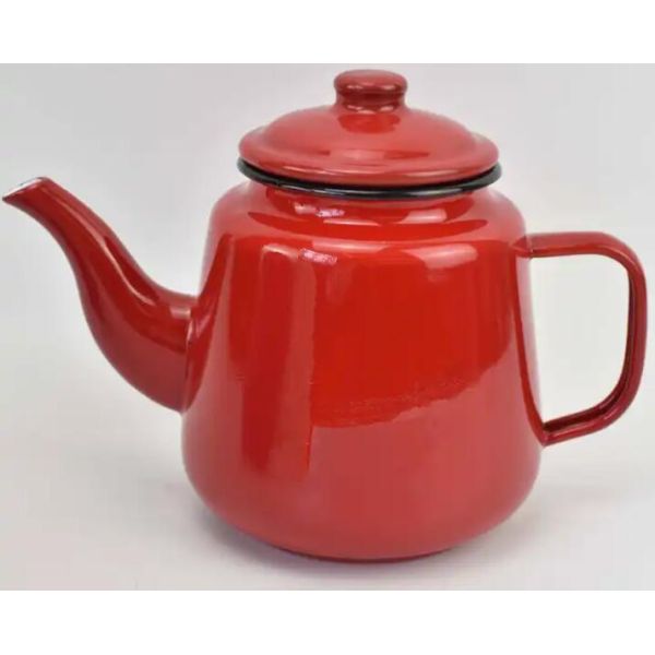 Enamel Coating Stove Top Pour Over Pot Water Coffee Whistling Tea Kettle