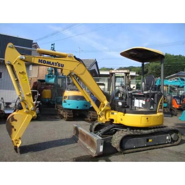 Подержанный экскаватор Komatsu pc30 pc30mr 30mr 3 тонны 3 тонны 3 тонны оригинальный экскаватор Komatsu с закрытой кабиной для продажи
