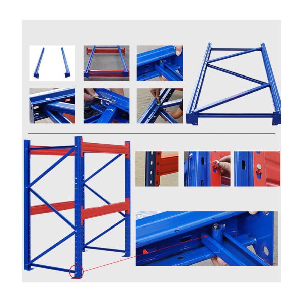 Industrial pallet racking, heavy-duty steel warehouse shelving – a durable storage solution for maximum efficiency