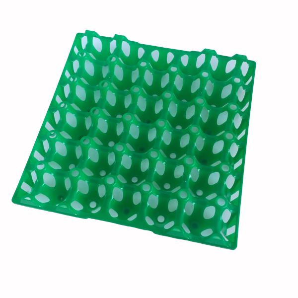 bandeja plástica do ovo do PVC do ANIMAL DE ESTIMAÇÃO de 30 furos para o ovo que empacota com material reciclável