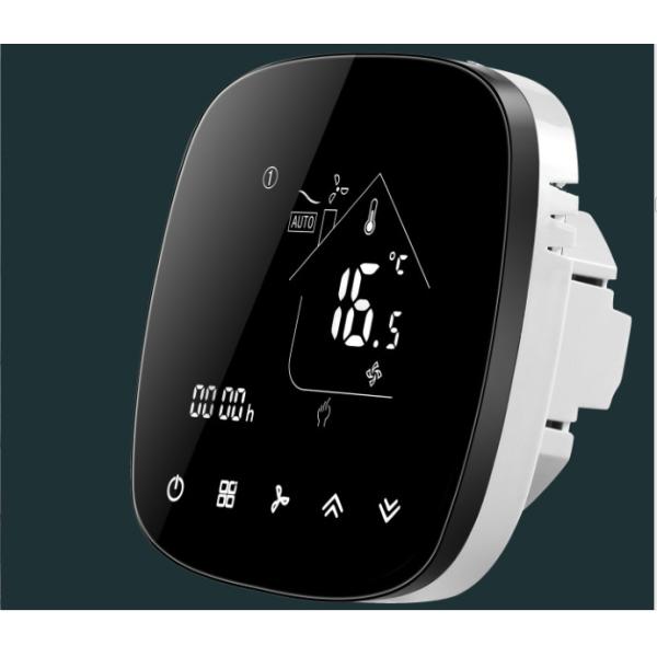ABS NTC Sensor Fan Coil Thermostat With Modbus Function