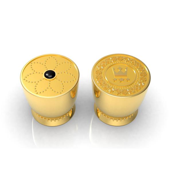 Вися гравировка лазера крышки флакона духов плакировкой 71.5g IGES