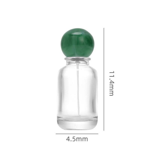 30ml 50ml 100ml Fragrance Glass Parfum Bottle With Crimp Spray Empty With Atomizer Refillable Perfume Bottle