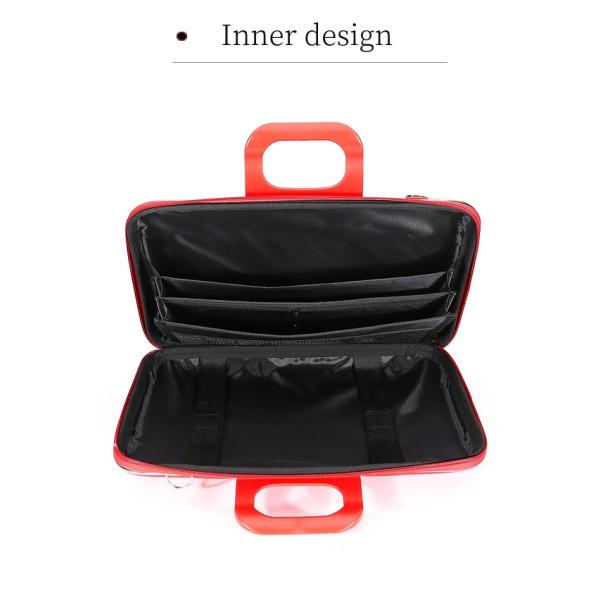 Случай раковины Сплашпрооф ноутбука ЕВА трудный с нормальным пулером молнии