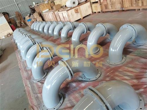 Alumina Ceramic Tube Ceramic Lined Elbow ISO Certificate
