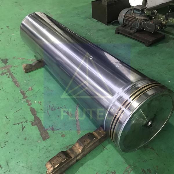 Carbon Steel Hydraulic Cylinder Piston Rod Double Acting ISO9001 Approved