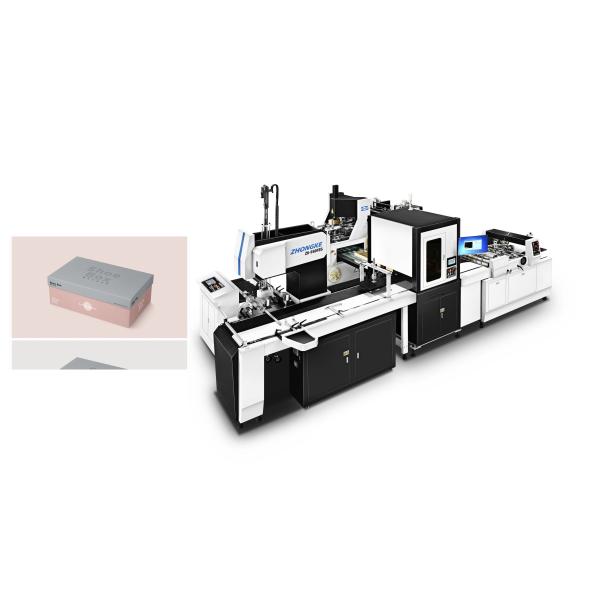 High Precision Automatic Paper Box Making Machine With PLC Control