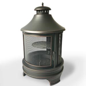Metal de Clasical que carimba 51*51*53cm Oven Powder Coated ateado fogo de