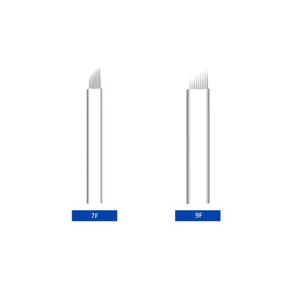 agujas permanentes del maquillaje de la pluma 0.25m m 14Z del manual del tatuaje de 0.20m m/de 0.25m m