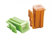 Color-coded Molded Plastic Housing Square Shape Time Delay Car Fuse Link 50Amp 32V Red For Nissan Automotive