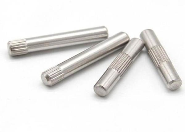 Aluminium AL 6061 7075 fil externe finition simple ronde épingle parallèle DIN427