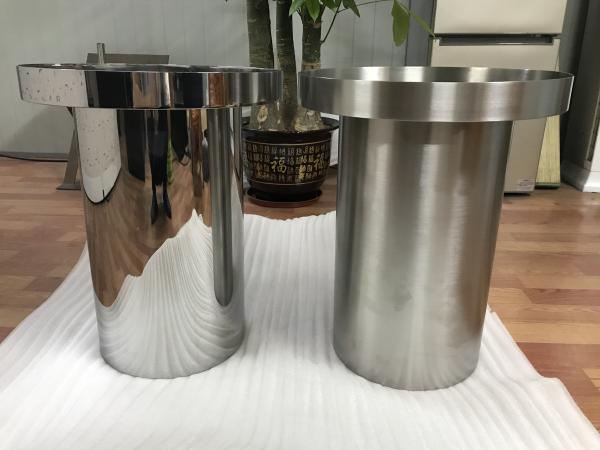 high standard metal furniture customized stainless steel table with mirror or brushed finish