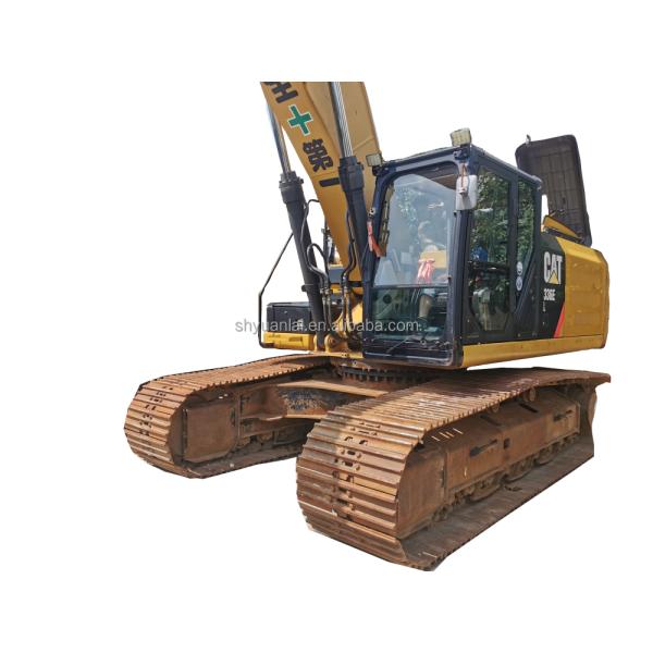 Excavateur CAT336E d'occasion avec une puissance élevée et une conception en acier doux en bon état