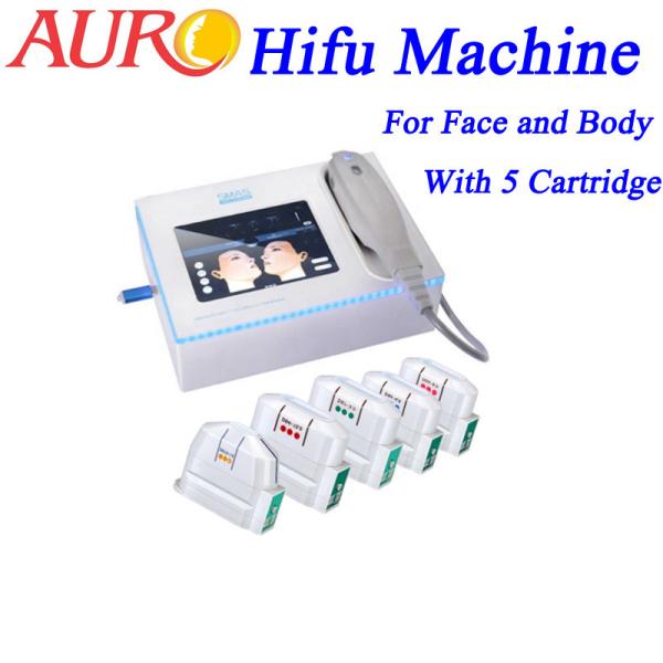 Spa HIFU Slimming Machine For Face And Body Wrinkle Removal Body Slimming Equipment