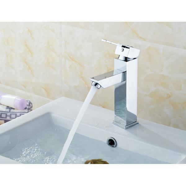 Цинковая сплавная ручка с одной отверстием латуни ванноуборочные краны / раковины для стирки