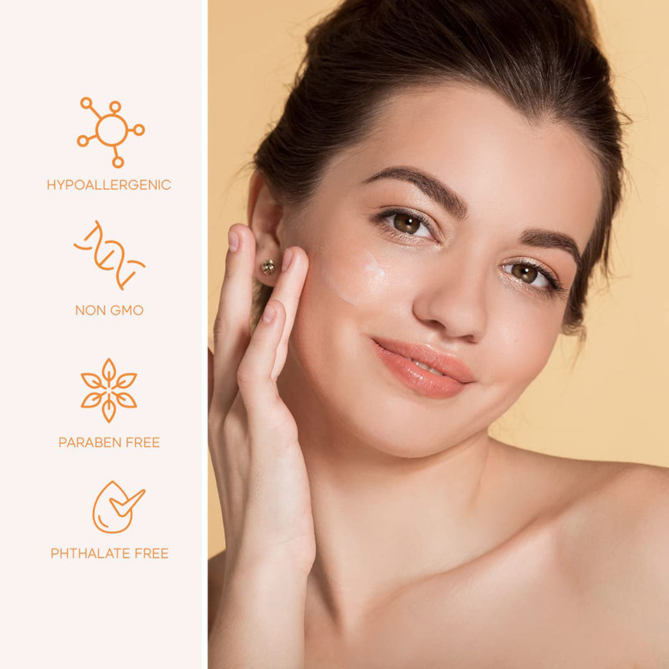 OEM ODM Korean brand skin care products Vitamin C collagen day and night face cream for women