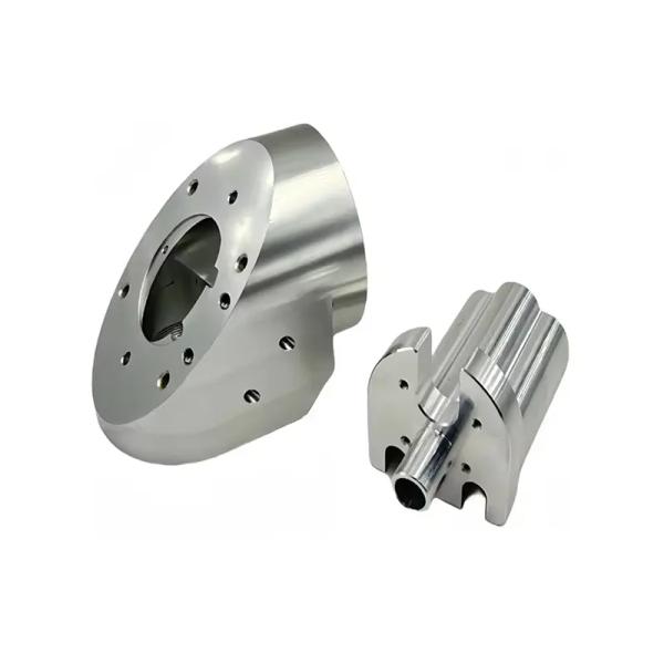 Piezas de motor de aluminio mecanizadas con CNC de 5 ejes para automoción