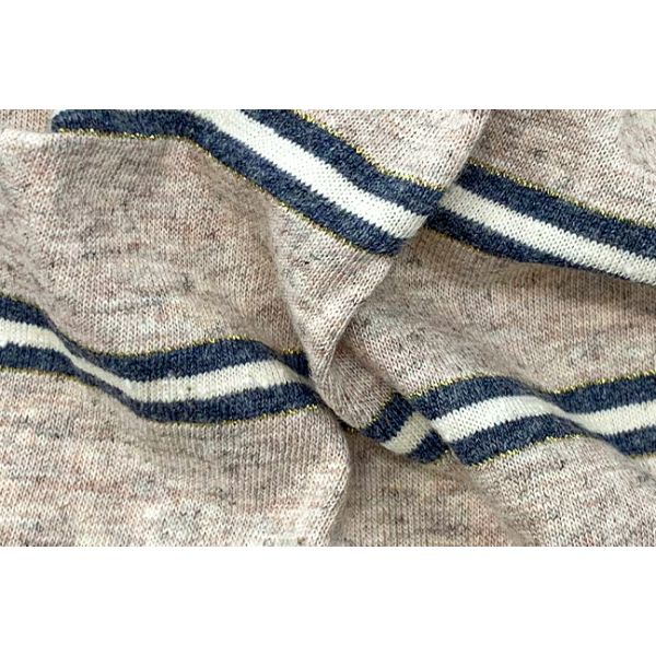 70% Cotton 30% Linen Fabric Anti Static Knitted Linen Fabric 170gsm