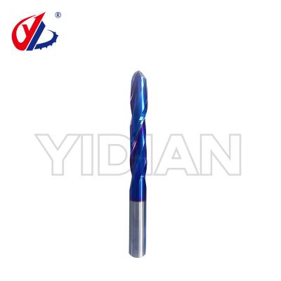 Ball Nose Milling Cutters φ12x70x125mm 2 Flute Blue Solid Carbide End Nose Mill