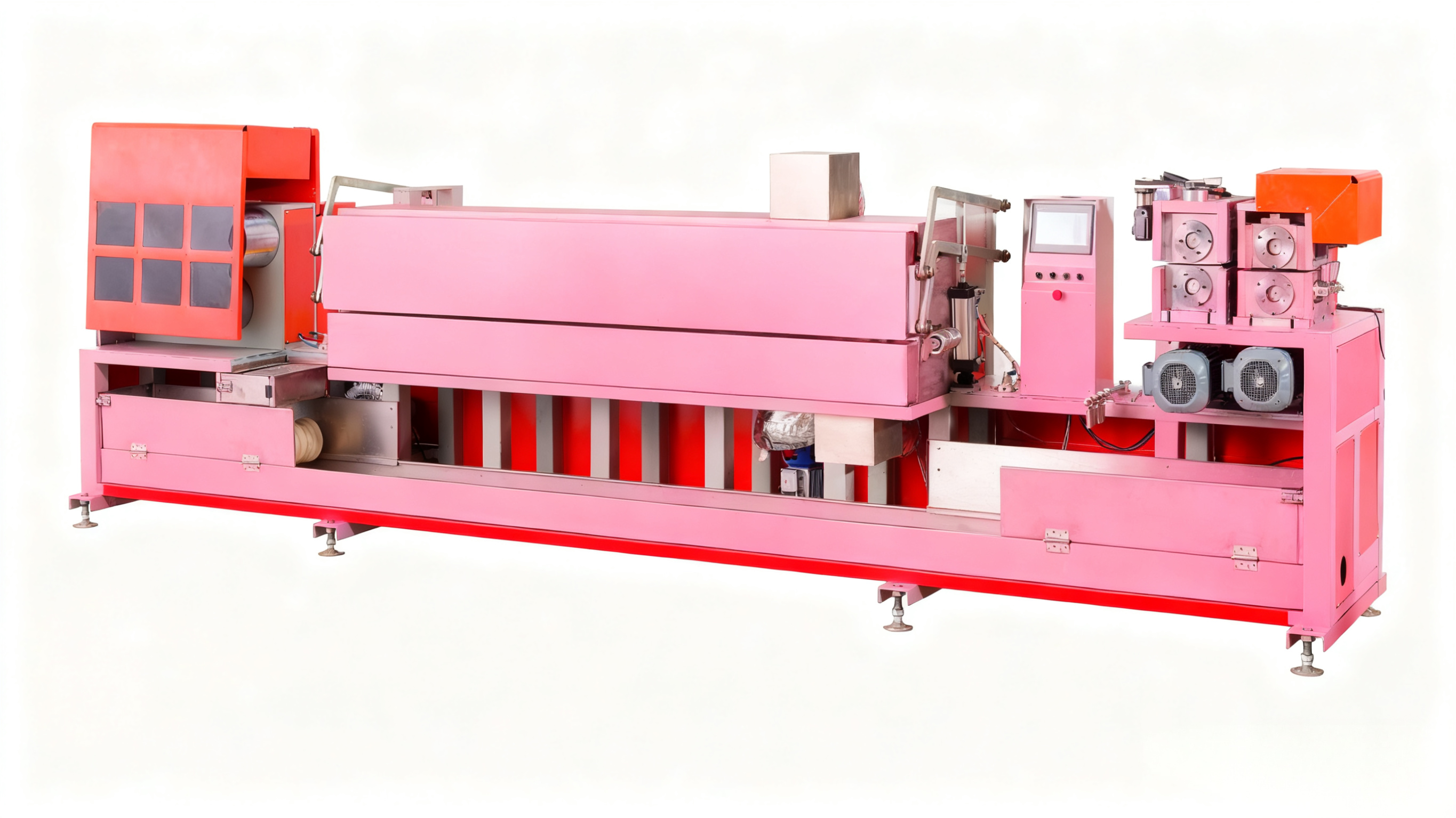100kg/H - 160kg/H Strap Roll Machine 130KW Fully Automated PP Strap Band Extrusion Line