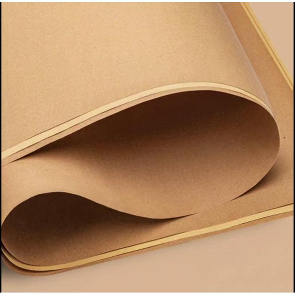 100% Virgin Wood Pulp Kraft Paper 65gsm-150gsm Brown / White For Eco-Friendly Packaging