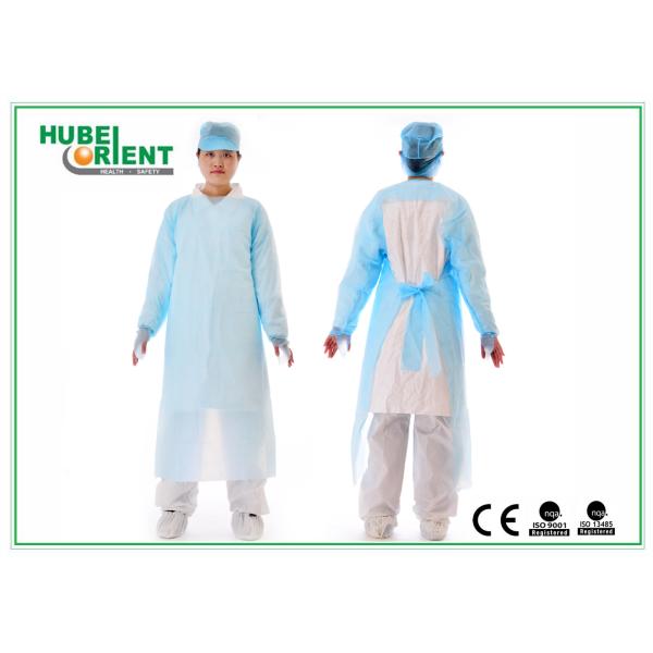 Disposable CPE Protective Gown 120x190cm 135x205cm