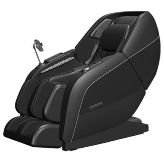 4D 125cm Long L Track Massage Chair With Automatic Extendable Legrest