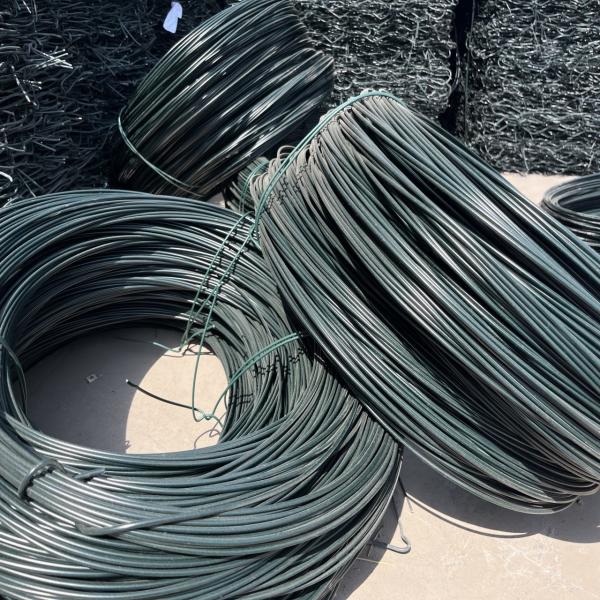 ПВХ покрытый оцинкованная проволочная сетка габионный ящик 1 * 1 * 1 M зеленый для защиты от падения камня