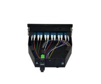 Adaptador do LC da fibra do painel de remendo 12 da gaveta do conector MPO do único modo do LC apropriado