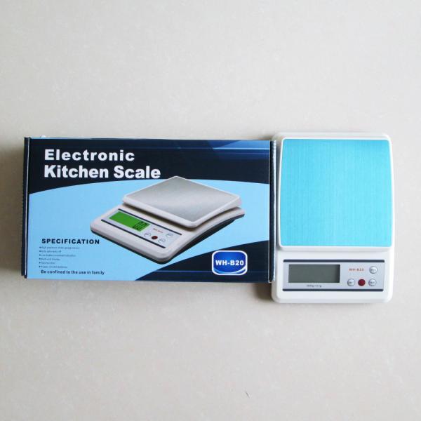 Balance de comptage numérique WH-B20 10 kg 0,1 g pour la mesure du poids des aliments, fonction tare et arrêt automatique par Weiheng