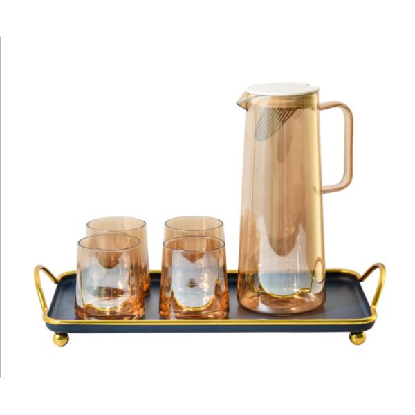 Black Rustproof 7mm Thickness Metal Jewelry Tray