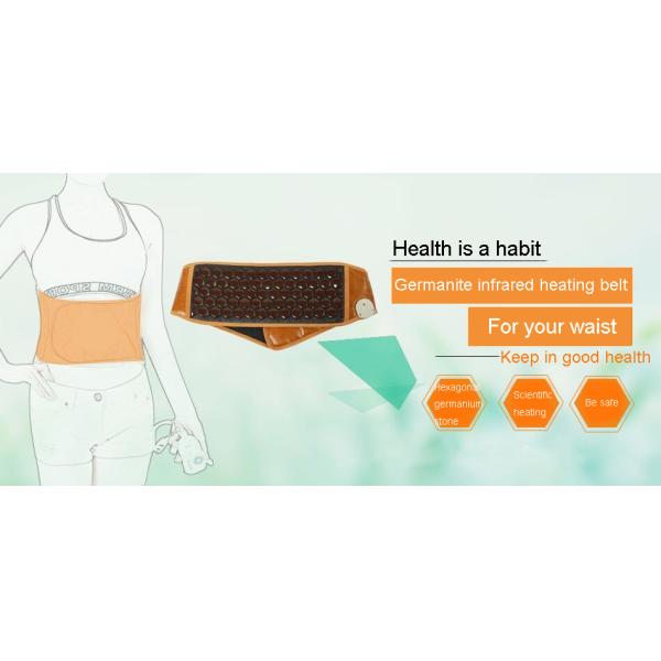 Infrared Thermal Therapy Jade Tourmaline Heating Belt with Musical Function and Anion Therapeutic Bio Healing
